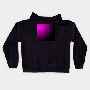 Glass broken pink Kids Hoodie